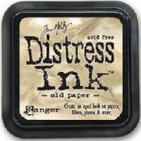 encre Distress Ink mini old paper