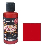 Peinture pour tissu Armonia 60ml  - rouge écarlate